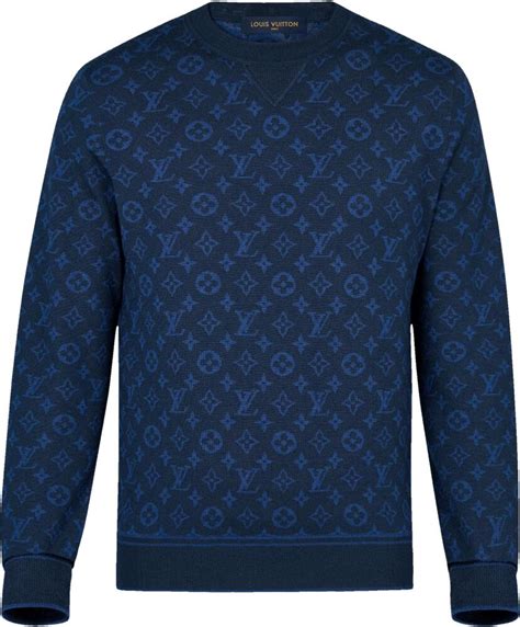 louis vuitton sweatshirt blue|Louis Vuitton sweatsuit.